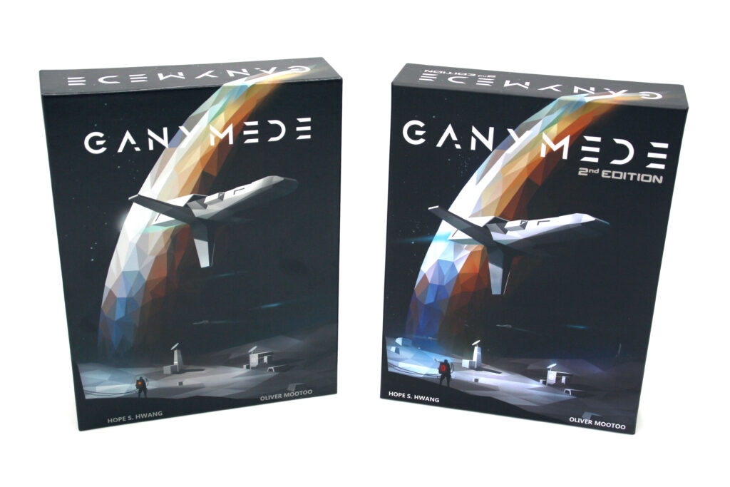 Ganymede les 2 éditions