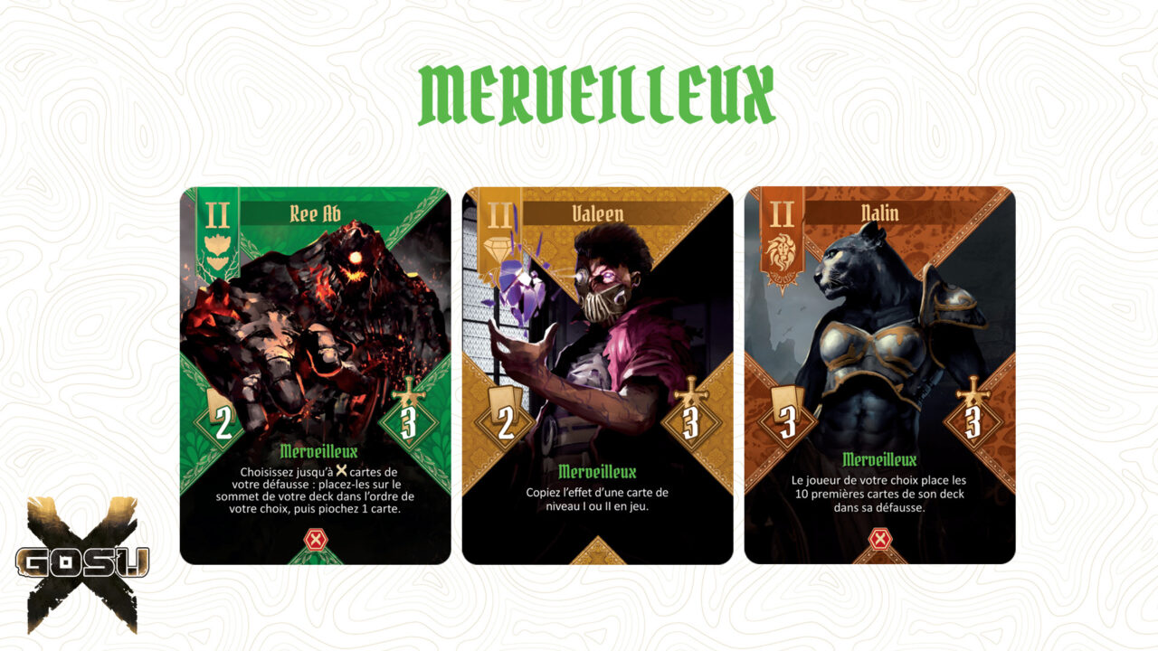 Sorry We Are French - Gosu X: Gioco Di Carte E Tattiche Per 2 Giocatori - Combattimenti Tra Clan Immortali - Età 14+