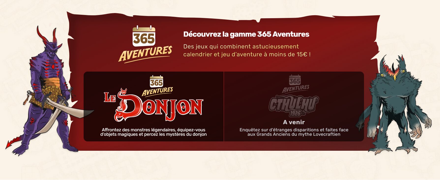 Le site de 365 Aventures est en ligne !