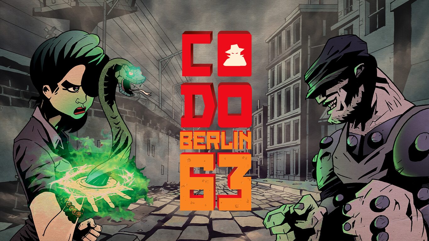 CODO Berlin 63: a bluff and strategy boardgame for 2 players