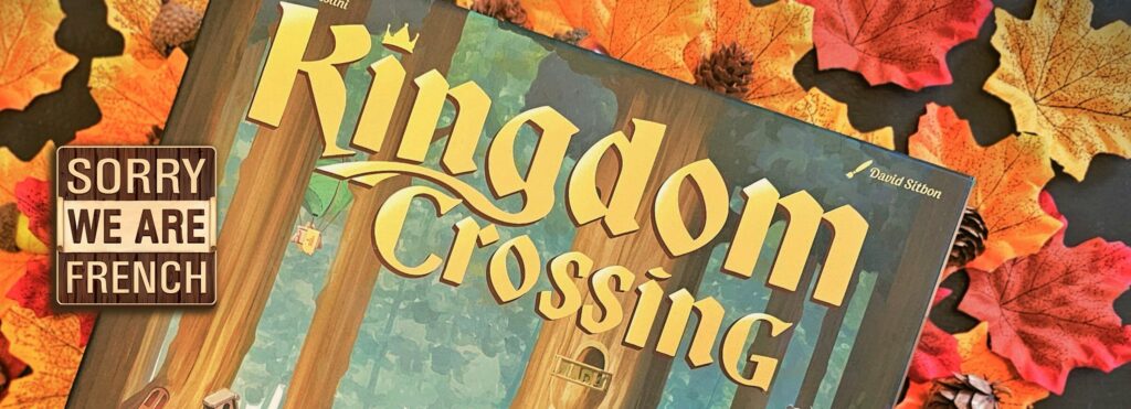 la boite de jeu de Kingdom Crossing